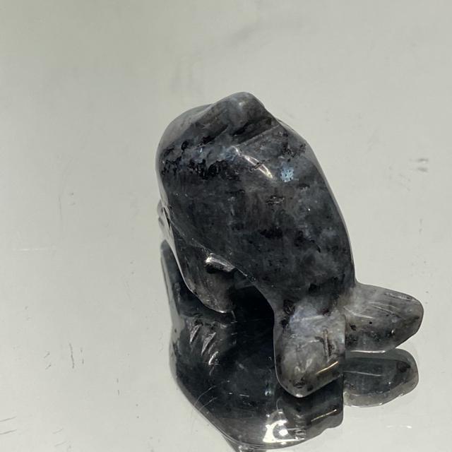 《置物No.380》シルバーシラー 天然石ラルビカイト イルカ < インテリア/ライフ  《置物No.380》シルバーシラー 天然石ラルビカイト イルカ < インテリア/ライフの