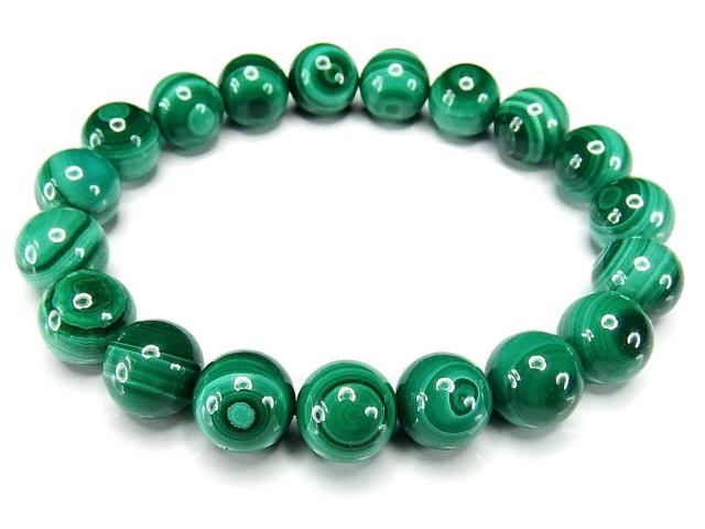 天眼模様マラカイト約10mmブレスレットAAA+天然石ビジネス成功 < 女性アクセサリー/時計  天眼模様マラカイト約10mmブレスレットAAA+天然石ビジネス成功  < 女性アクセサリー/時計の