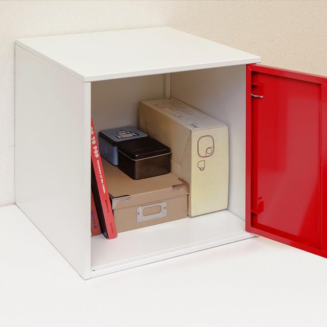 【送料無料】キューブBOX 鍵付きロッカー BK/BL/RD/WH/YE 全5色 < インテリア/ライフ  【送料無料】キューブBOX 鍵付きロッカー BK/BL/RD/WH/YE 全5色 < インテリア/ライフの