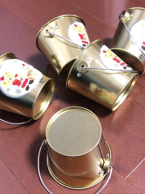 新品〈Teddy Bear〉テディベア ミニアルミバケツ イエローゴールド(5個セット) < インテリア/ライフ  新品〈Teddy Bear〉テディベア ミニアルミバケツ イエローゴールド(5個セット) < インテリア/ライフの