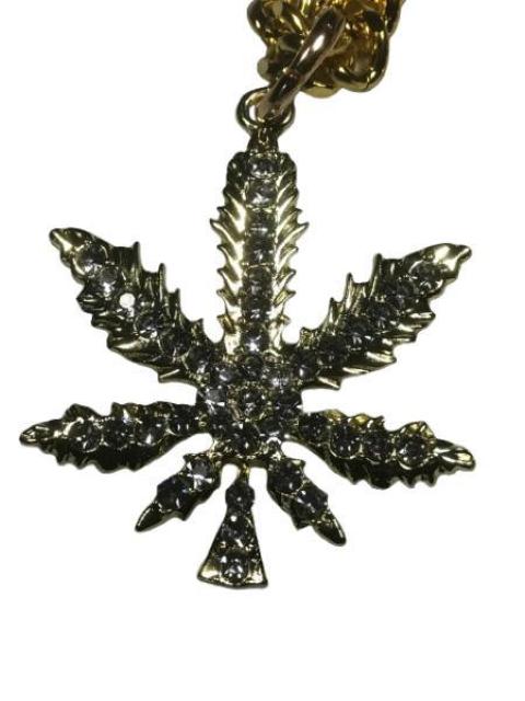 マリファナネックレス キューバンチェーン ゴールド 50cm 金 大麻 ガンジャ ヒップ ホップ HipHop 喜平 ラッパー < 男性アクセサリー/時計  マリファナネックレス キューバンチェーン ゴールド 50cm 金 大麻 ガンジャ ヒップ ホップ HipHop 喜平 ラッパー < 男性アクセサリー/時計の