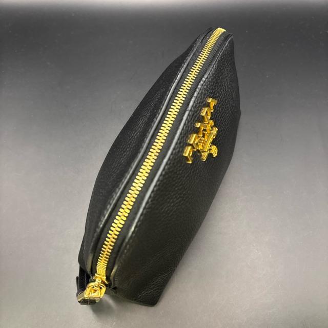 即決 PRADA プラダ 化粧ポーチ コスメポーチ 1ND005 ブラック < ブランド  即決 PRADA プラダ 化粧ポーチ コスメポーチ 1ND005 ブラック < ブランドの
