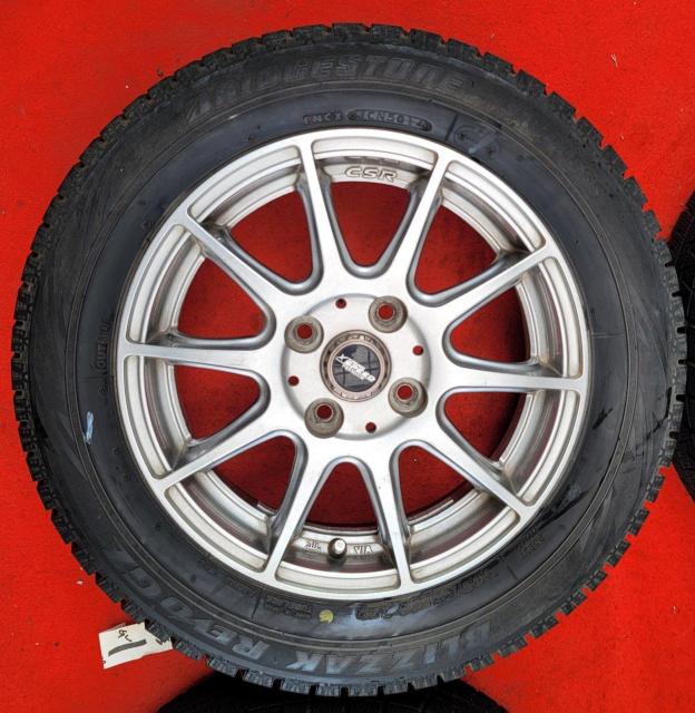 クロススピードCSR 14in 4.5J +43 PCD100 BRIDGESTONE BLIZZAK REVO G < 自動車/バイク クロススピードCSR 14in 4.5J +43 PCD100 BRIDGESTONE BLIZZAK REVO G < 自動車/バイク