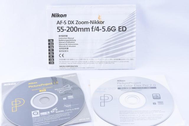 Nikon AF-S DX Zoom-Nikkor 55-200mm gp   Ɠd/AV 