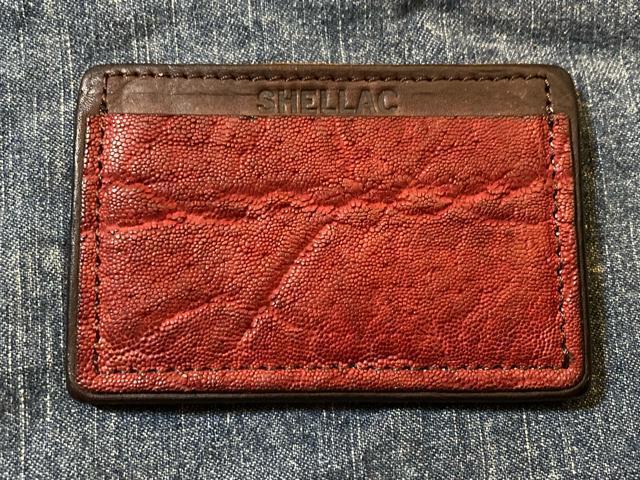 shellac シェラック カードケース 定期入れ 象革 エレファント レザー 本革 メンズ レディース < ブランド  shellac シェラック カードケース 定期入れ 象革 エレファント レザー 本革 メンズ レディース  < ブランドの