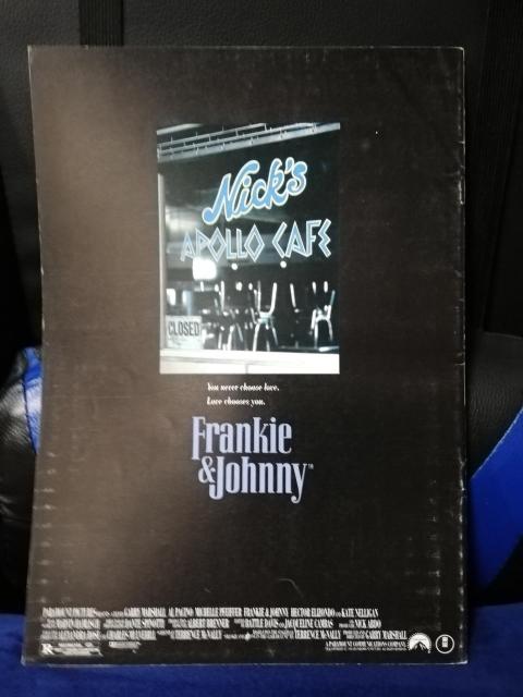 【映画パンフレット】恋のためらい フランキー&ジョニー アル・パチーノ主演 < CD/DVD/ビデオ 【映画パンフレット】恋のためらい フランキー&ジョニー アル・パチーノ主演 < CD/DVD/ビデオの