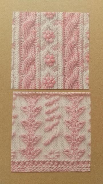 @ピンクのニット柄 バラメモ・ペーパー素材 5枚 < インテリア/ライフ @ピンクのニット柄 バラメモ・ペーパー素材 5枚 < インテリア/ライフの