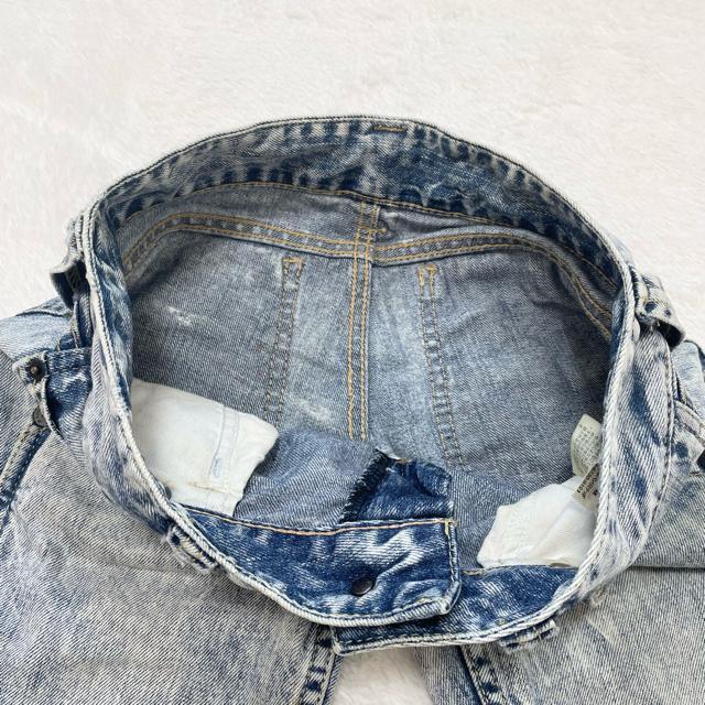 moussy マウジー スキニーデニム クロップド ローライズ ケミカルウォッシュ Y2K 平成ギャル ストレッチ 古着(501) < ブランド moussy マウジー スキニーデニム クロップド ローライズ ケミカルウォッシュ Y2K 平成ギャル ストレッチ 古着(501) < ブランドの