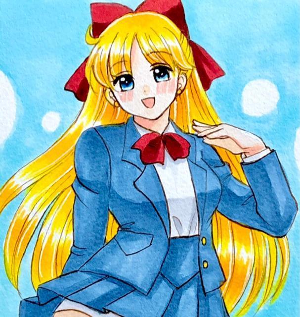 自作イラスト/愛野美奈子/ウェディングピーチ/制服チェンジ < アニメ/コミック/キャラクター 自作イラスト/愛野美奈子/ウェディングピーチ/制服チェンジ < アニメ/コミック/キャラクターの