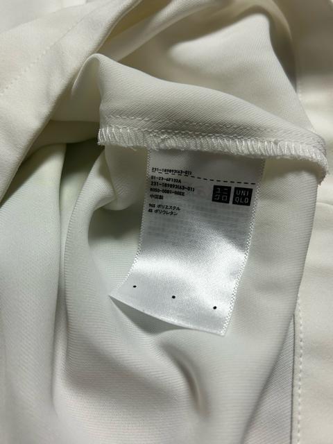 ユニクロ ドレープボートネックTブラウス 七分袖 7分袖 白 ホワイト M < ブランド ユニクロ ドレープボートネックTブラウス 七分袖 7分袖 白 ホワイト M < ブランドの