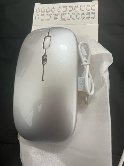 ���C�����X�}�E�X Bluetooth�{2.4G�����@2-WAY �[�d���}�E�X�@�V���o�[ �� PC�{��/���Ӌ@��� 