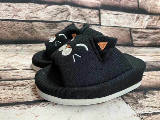 送料無料!某有名メーカー処分品!可愛い黒猫の刺繍&耳付き 足首ストレッチ!健康ダイエットサンダル1足1,078円が… < インテリア/ライフ 送料無料!某有名メーカー処分品!可愛い黒猫の刺繍&耳付き 足首ストレッチ!健康ダイエットサンダル1足1,078円が… < インテリア/ライフの