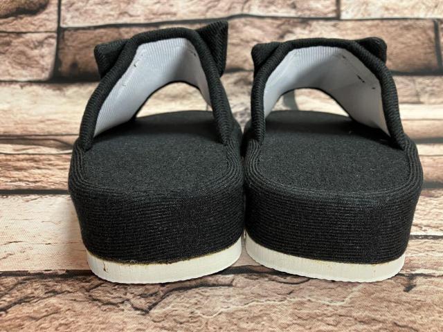 送料無料!某有名メーカー処分品!可愛い黒猫の刺繍&耳付き 足首ストレッチ!健康ダイエットサンダル1足1,078円が… < インテリア/ライフ 送料無料!某有名メーカー処分品!可愛い黒猫の刺繍&耳付き 足首ストレッチ!健康ダイエットサンダル1足1,078円が… < インテリア/ライフの