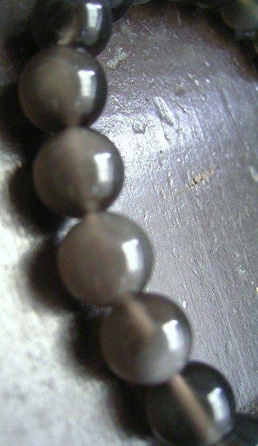 ☆即決☆8ミリ玉 アイスオブシディアンブレスレット < 女性アクセサリー/時計 ☆即決☆8ミリ玉 アイスオブシディアンブレスレット < 女性アクセサリー/時計の