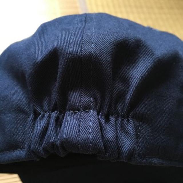 レディースサイズ・ワンポイント猫シルエット刺繍帽子。ネイビー < 女性ファッション  レディースサイズ・ワンポイント猫シルエット刺繍帽子。ネイビー < 女性ファッションの