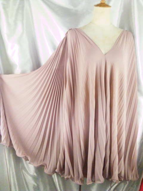 RUIRUE【ルイルエブティック】ノースリラッフルブリーツシフォンワンピース/ドレスS < 女性ファッション RUIRUE【ルイルエブティック】ノースリラッフルブリーツシフォンワンピース/ドレスS < 女性ファッションの