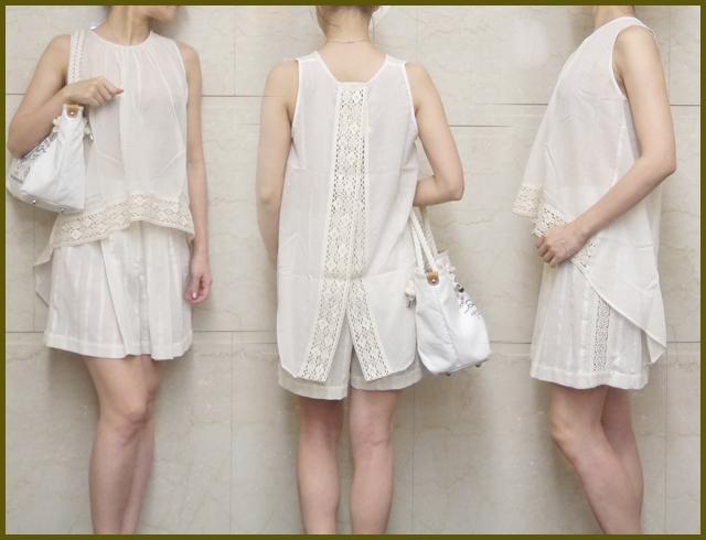 新品Peroto ブルガリア製レースがお洒落ショートパンツ白# < 女性ファッション 新品Peroto ブルガリア製レースがお洒落ショートパンツ白# < 女性ファッションの