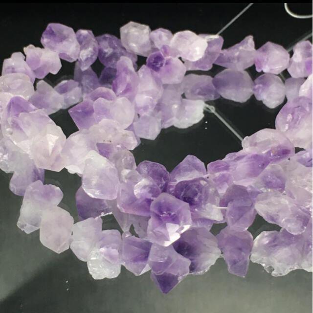 《連材》ケニア産 天然石シリウスアメジスト 一連 < 女性ファッション  《連材》ケニア産 天然石シリウスアメジスト 一連 < 女性ファッションの