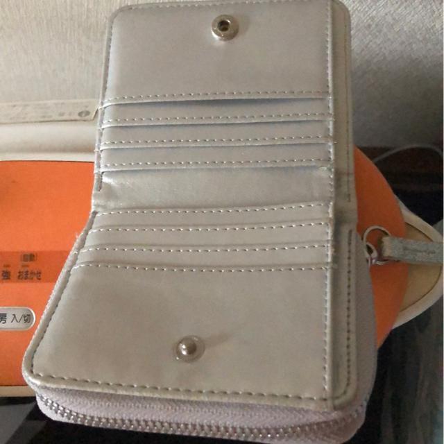 シルバー財布二つ折り < 女性ファッション  シルバー財布二つ折り < 女性ファッションの