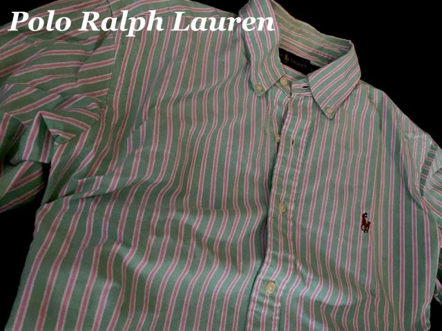 【Polo Ralph Lauren】日本未発売 ポロラルフローレン Vintage Washed ボタンダウンシャツ US−L < ブランド 【Polo Ralph Lauren】日本未発売 ポロラルフローレン Vintage Washed ボタンダウンシャツ US−L < ブランドの