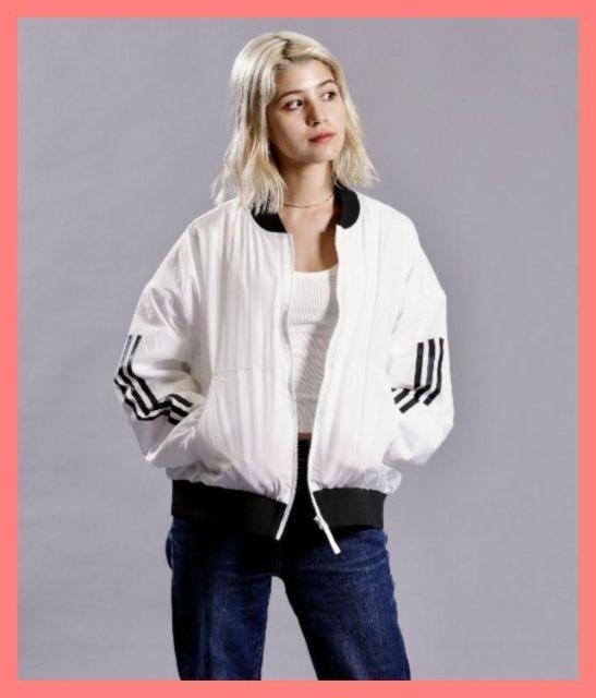 ☆アディダス☆未使用レア♪スタイルアップ!完売裏起毛ラインスタジャンM☆ < ブランド ☆アディダス☆未使用レア♪スタイルアップ!完売裏起毛ラインスタジャンM☆ < ブランドの