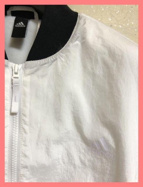 ☆アディダス☆未使用レア♪スタイルアップ!完売裏起毛ラインスタジャンM☆ < ブランド ☆アディダス☆未使用レア♪スタイルアップ!完売裏起毛ラインスタジャンM☆ < ブランドの