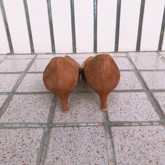 ◆DIANA/ダイアナ◆定番王道パンプス★スエード生地*キャメル23cm*シンプルコーデ♪美品 < ブランド ◆DIANA/ダイアナ◆定番王道パンプス★スエード生地*キャメル23cm*シンプルコーデ♪美品 < ブランドの