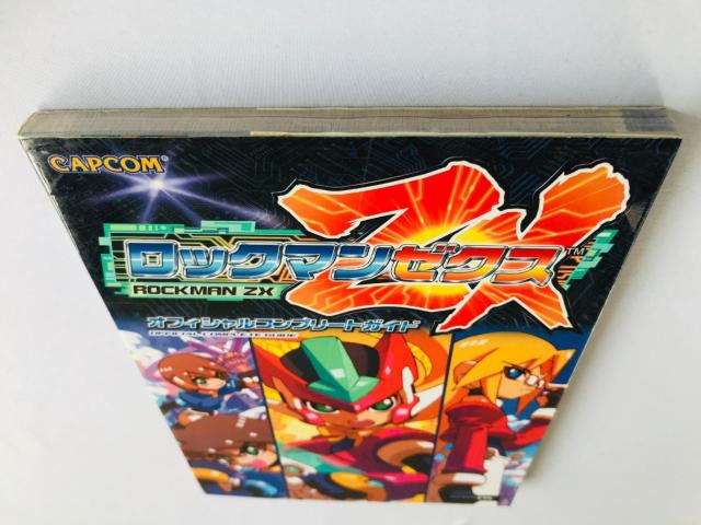 ロックマン ゼクス オフィシャルコンプリートガイド 攻略本 初版 Rockman Megaman ZX Guide Book < ゲーム本体/ソフト ロックマン ゼクス オフィシャルコンプリートガイド 攻略本 初版 Rockman Megaman ZX Guide Book < ゲーム本体/ソフトの