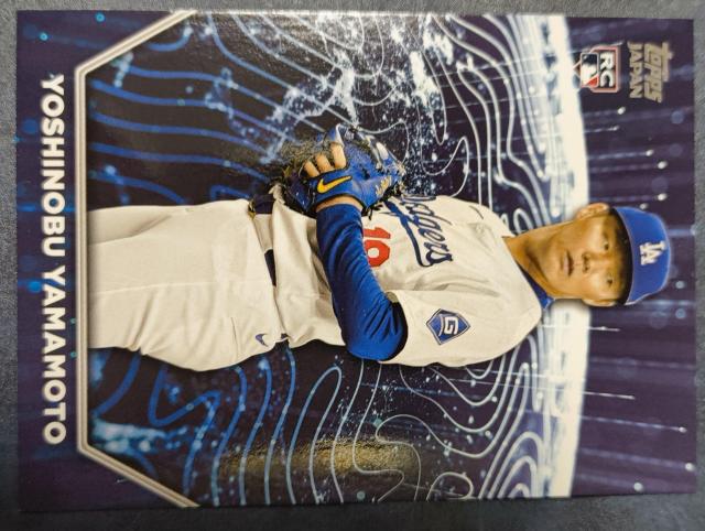 ドジャース山本由伸投手インサートカードA < トレーディングカード ドジャース山本由伸投手インサートカードA < トレーディングカードの