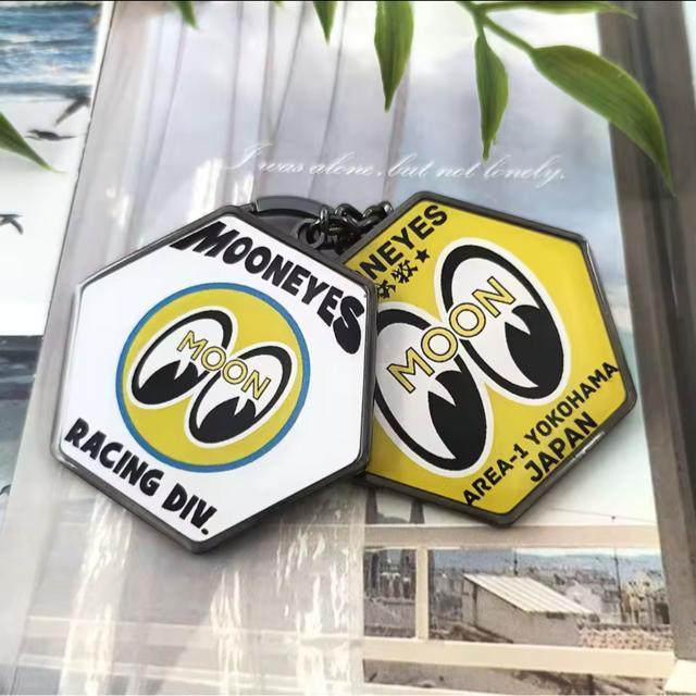 �V�i�@ ���[���A�C�Y �L�[�z���_�[ MOONEYES �L�[�����O �� ������/�o�C�N