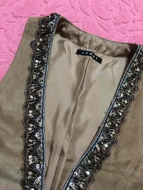 イング*ベスト*スエード*ビーズ*マキシワンピに* < ブランド  イング*ベスト*スエード*ビーズ*マキシワンピに* < ブランドの