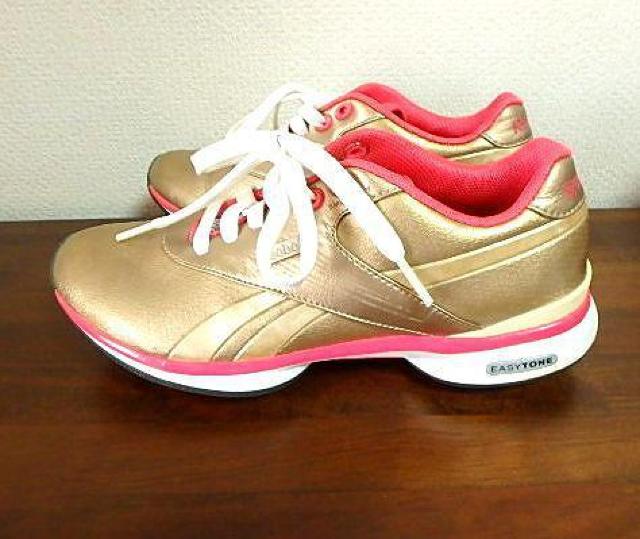 ◆Reebok リーボック easy tone イージートーン スニーカー 22.5cm 中古品 < 女性ファッション  ◆Reebok リーボック easy tone イージートーン スニーカー 22.5cm 中古品 < 女性ファッションの