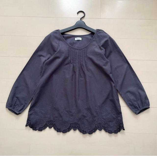 LEPSIM 裾モチーフレース ブラウス トップス < ブランド  LEPSIM 裾モチーフレース ブラウス トップス < ブランドの