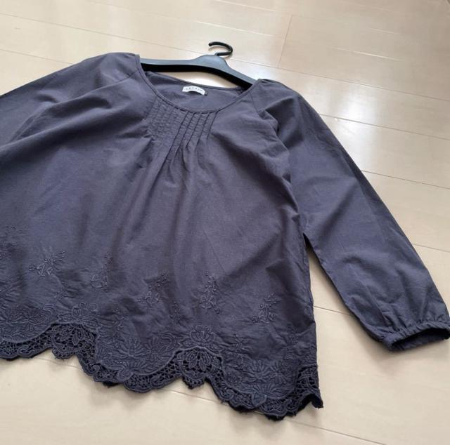 LEPSIM 裾モチーフレース ブラウス トップス < ブランド  LEPSIM 裾モチーフレース ブラウス トップス < ブランドの