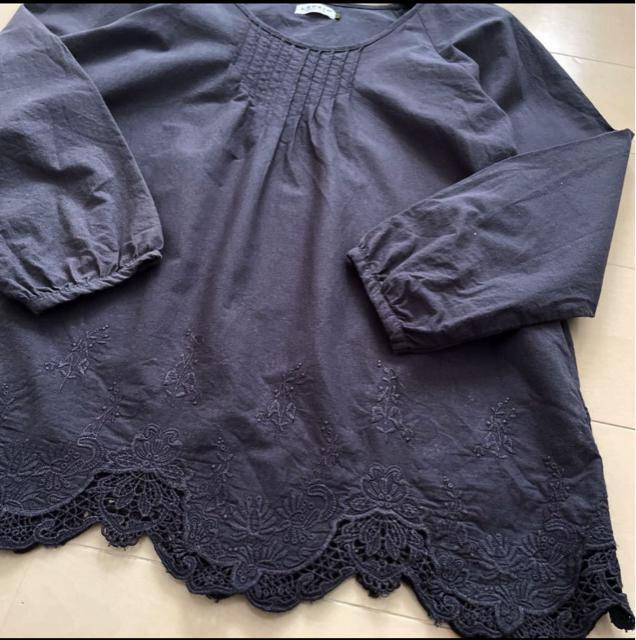 LEPSIM 裾モチーフレース ブラウス トップス < ブランド  LEPSIM 裾モチーフレース ブラウス トップス < ブランドの