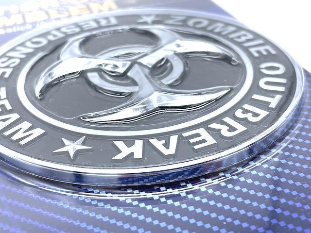 汎用立体バイオハザードエンブレム 大型 直径9.5cm < 自動車/バイク 汎用立体バイオハザードエンブレム 大型 直径9.5cm < 自動車/バイク