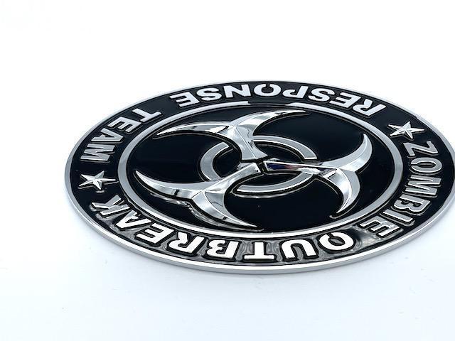 汎用立体バイオハザードエンブレム 大型 直径9.5cm < 自動車/バイク 汎用立体バイオハザードエンブレム 大型 直径9.5cm < 自動車/バイク