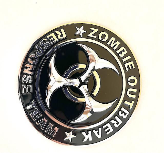 汎用立体バイオハザードエンブレム 大型 直径9.5cm < 自動車/バイク 汎用立体バイオハザードエンブレム 大型 直径9.5cm < 自動車/バイク