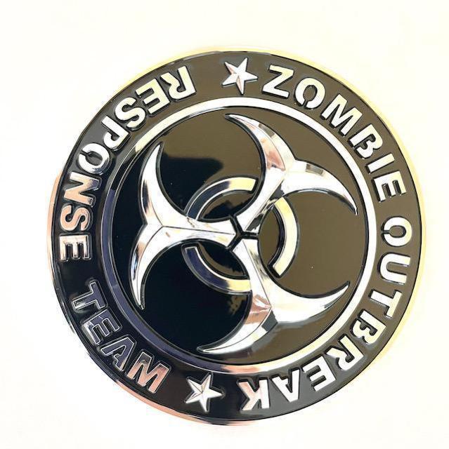 汎用立体バイオハザードエンブレム 大型 直径9.5cm < 自動車/バイク 汎用立体バイオハザードエンブレム 大型 直径9.5cm < 自動車/バイク