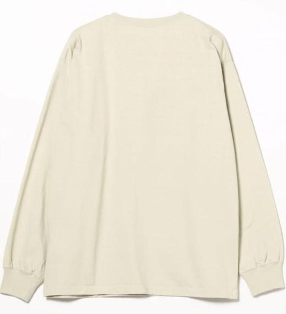 メンズ ロゴプリント ロングスリーブTシャツ【NATURAL】 < 男性ファッション  メンズ ロゴプリント ロングスリーブTシャツ【NATURAL】 < 男性ファッションの