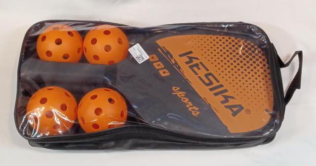 送料無料 未使用品 オレンジ ピックルボール パドル ラケット セット 初心者 400 < レジャー/スポーツ 送料無料 未使用品 オレンジ ピックルボール パドル ラケット セット 初心者 400 < レジャー/スポーツの