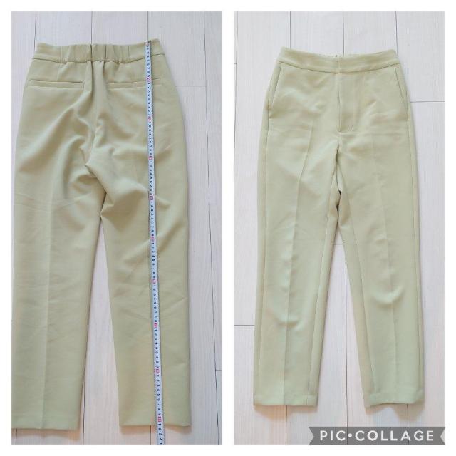 新品タグ付き ナノ・ユニバース 美シルエット テーパードパンツ S < ブランド  新品タグ付き ナノ・ユニバース 美シルエット テーパードパンツ S < ブランドの