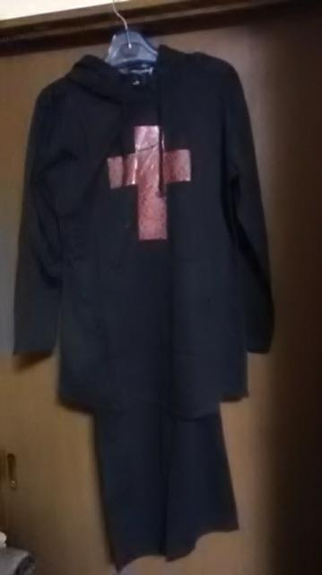 7*新品*COCO *クロス柄*セットアップ < 女性ファッション  7*新品*COCO *クロス柄*セットアップ  < 女性ファッションの