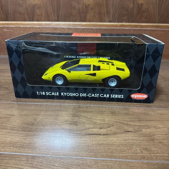 絶版未展示品 京商 1/18 ランボルギーニ カウンタック LP400 イエロー < ホビー  絶版未展示品 京商 1/18 ランボルギーニ カウンタック LP400 イエロー < ホビーの