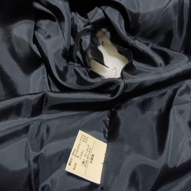 TAKEO KIKUCHI ジップアップ ニット切り替え 中綿ジャケット サイズ3 黒 ダークグレー タケオキクチ ジャケット 服 < ブランド  TAKEO KIKUCHI ジップアップ ニット切り替え 中綿ジャケット サイズ3 黒 ダークグレー タケオキクチ ジャケット 服 < ブランドの