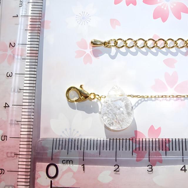 送料無料 即買い:クラック水晶極細ネックレス(K16GP < 女性アクセサリー/時計  送料無料 即買い:クラック水晶極細ネックレス(K16GP < 女性アクセサリー/時計の