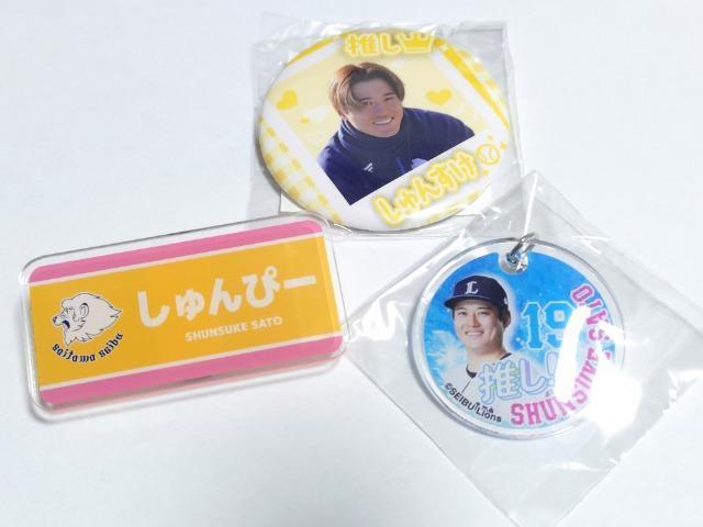 埼玉西武ライオンズ2025 19 佐藤隼輔投手 ネームプレート?缶バッチ・目印キーホルダー  ガチャ販売 < レジャー/スポーツ  埼玉西武ライオンズ2025 19 佐藤隼輔投手 ネームプレート?缶バッチ・目印キーホルダー  ガチャ販売  < レジャー/スポーツの