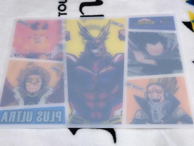 くら寿司 僕のヒーローアカデミア コラボ 下じき < アニメ/コミック/キャラクター  くら寿司 僕のヒーローアカデミア コラボ 下じき < アニメ/コミック/キャラクターの