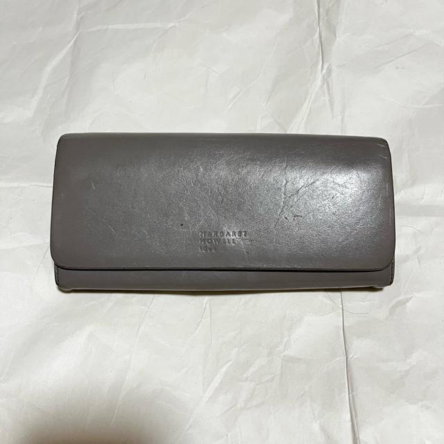 【マーガレットハウエルアイデア】 レザー / 二つ折り財布 / 長財布 グレー < ブランド 【マーガレットハウエルアイデア】 レザー / 二つ折り財布 / 長財布 グレー < ブランドの