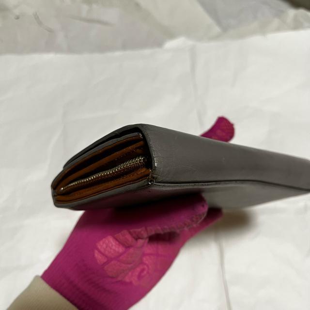 【マーガレットハウエルアイデア】 レザー / 二つ折り財布 / 長財布 グレー < ブランド 【マーガレットハウエルアイデア】 レザー / 二つ折り財布 / 長財布 グレー < ブランドの